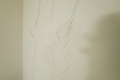 saturated drywall from water damage