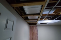 ceiling ruined from water damage 2