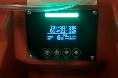 atmospheric readings on a dehumidifier