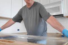 preparing for epoxy