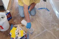 mixing epoxy