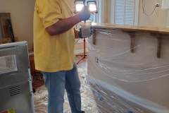 stirring epoxy