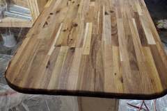 1st coat of epoxy applied 2