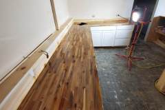 1st coat of epoxy applied 3