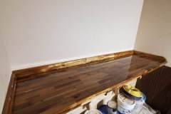 last coat of epoxy applied  2
