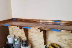 last coat of epoxy applied 3