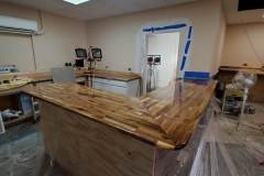last coat of epoxy applied 4