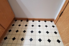 master bath floor before remodel