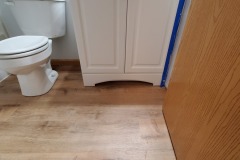 finished master bath - vanity