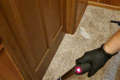 moisture sensor detecting water damage